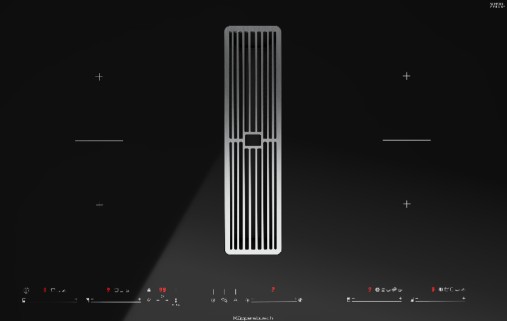 Индукционная варочная панель с вытяжкой Kuppersbusch KMI 8590.0 SR Stainless Steel preview 1