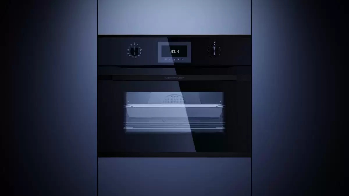 Компактный духовой шкаф Kuppersbusch CBD 6340.0 S3 Silver Chrome