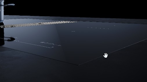 Индукционная варочная панель с вытяжкой Kuppersbusch KMI 8590.0 SR Stainless Steel