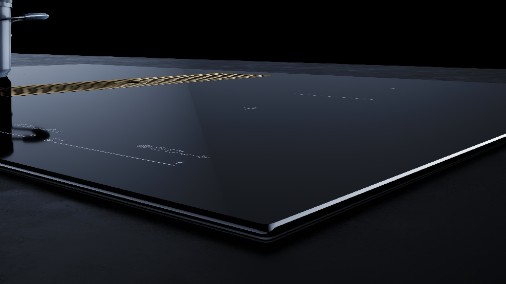 Индукционная варочная панель с вытяжкой Kuppersbusch KMI 8590.0 SR Gold preview 4