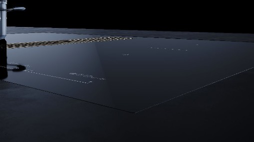 Индукционная варочная панель с вытяжкой Kuppersbusch KMI 8590.0 SR Black Chrome preview 2