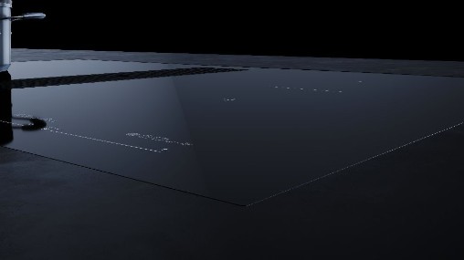 Индукционная варочная панель с вытяжкой Kuppersbusch KMI 8590.0 SR Black Velvet preview 3