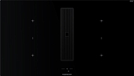Индукционная варочная панель с вытяжкой Kuppersbusch KMI 9850.1 SR-E Black Velvet