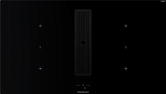 Индукционная варочная панель с вытяжкой Kuppersbusch KMI 9850.1 SR-E Black Velvet