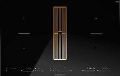 Индукционная варочная панель с вытяжкой Kuppersbusch KMI 8590.0 SR Copper