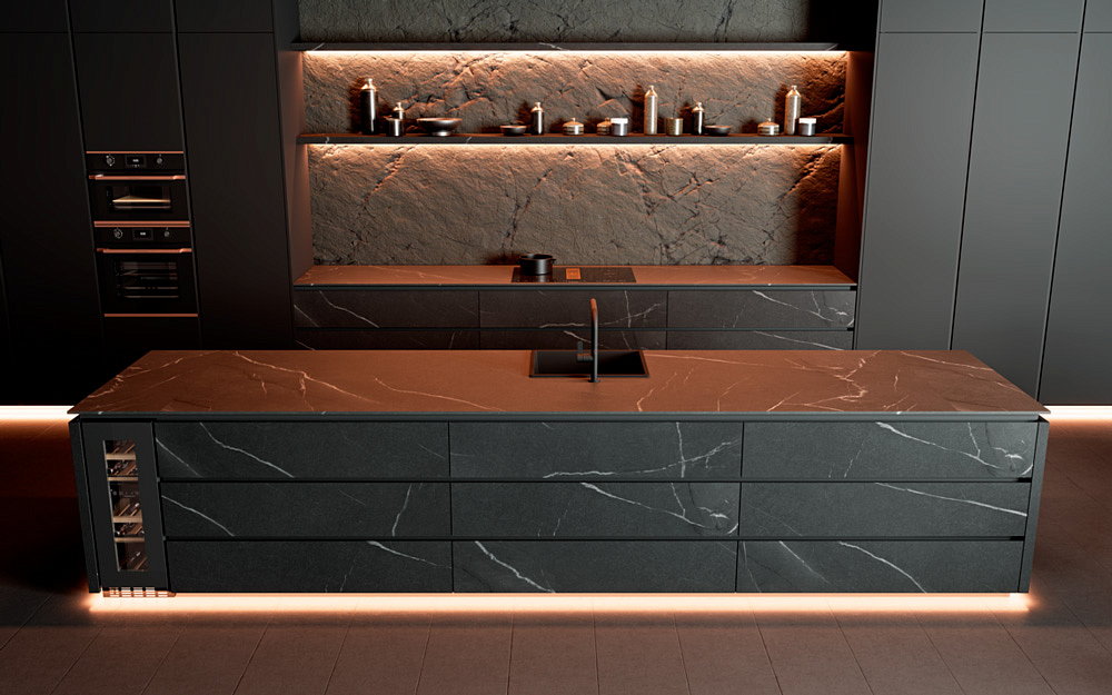 Индукционная варочная панель с вытяжкой Kuppersbusch KMI 8590.0 SR Copper preview 13