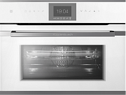 Компактный духовой шкаф с микроволнами Kuppersbusch CBM 6550.0 W3 Silver Chrome