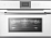 Компактный духовой шкаф с микроволнами Kuppersbusch CBM 6550.0 W3 Silver Chrome