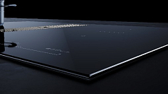 Индукционная варочная панель с вытяжкой Kuppersbusch KMI 8590.0 SR Stainless Steel