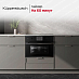 Купить Компактный духовой шкаф Kuppersbusch CB 6350.0 S6 Black Steel preview 5