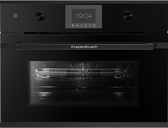 Компактный духовой шкаф с микроволнами Kuppersbusch CBM 6350.0 S5 Black Velvet