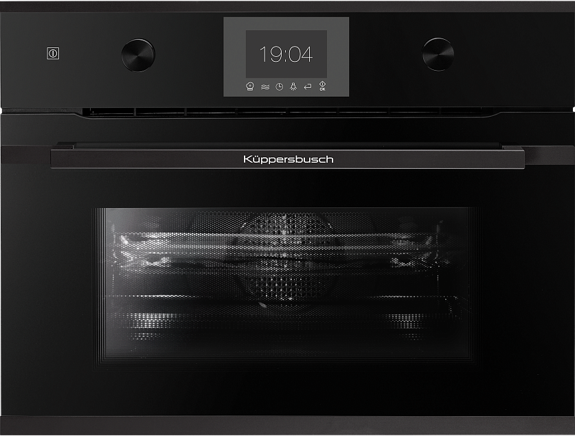 Компактный духовой шкаф с микроволнами Kuppersbusch CBM 6350.0 S5 Black Velvet preview 1