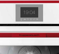 Компактный духовой шкаф с паром Kuppersbusch CBD 6550.0 W8 Hot Chili