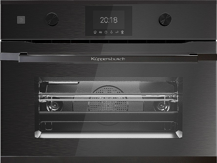 Компактный духовой шкаф с микроволнами Kuppersbusch CBM 6350.0 GPH 5 Black Velvet preview 1