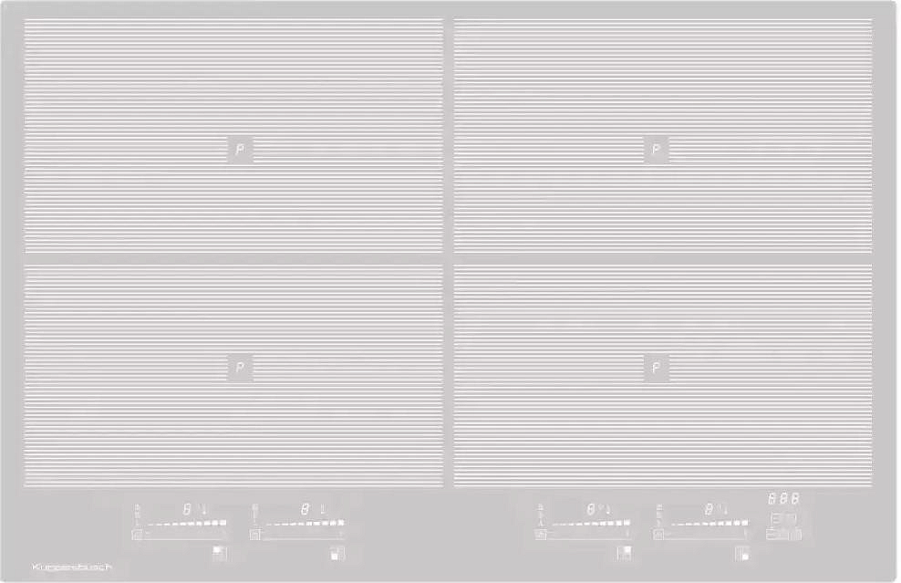 Индукционная варочная панель Kuppersbusch KI 8800.0 GR preview 1