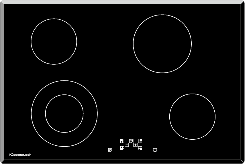 Независимая варочная панель Kuppersbusch EKE 8141.0 F preview 1