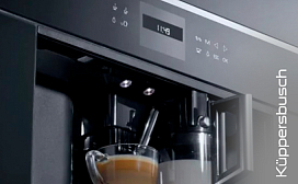 Как приготовить латте в кофемашине Kuppersbusch?