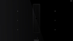 Индукционная варочная панель с вытяжкой Kuppersbusch KMI 9350.0 SR Black Chrome