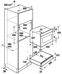 Выдвижной ящик Kuppersbusch CSZ 6800.0 G1 Stainless Steel