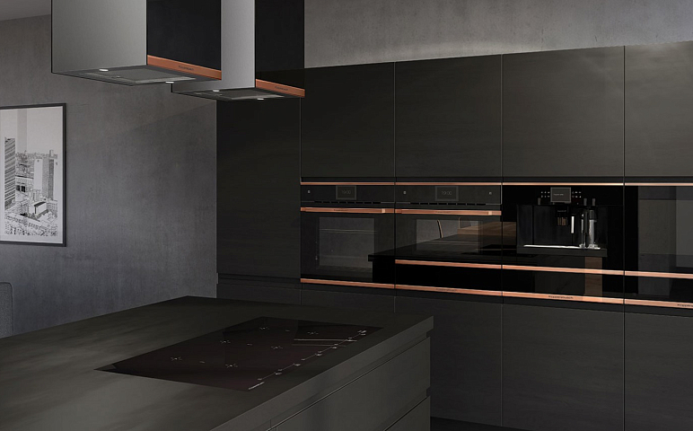 Discover the MattBlack Design Line by Küppersbusch