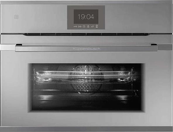 Компактный духовой шкаф с микроволнами Kuppersbusch CBM 6550.0 G3 Silver Chrome preview 1