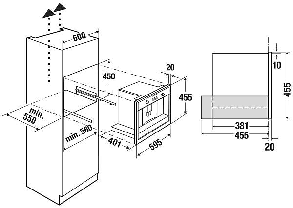 Встраиваемая кофемашина Kuppersbusch CKV 6550.0 G1 Stainless Steel preview 2