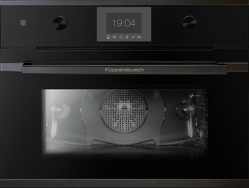 Компактный духовой шкаф Kuppersbusch CB 6350.0 S2 Black Chrome preview 1
