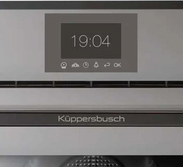 Компактный духовой шкаф с паром Kuppersbusch CBD 6550.0 G2 Black Chrome preview 2