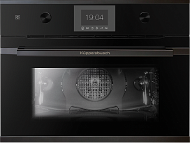 Компактный духовой шкаф Kuppersbusch CB 6350.0 S2 Black Chrome