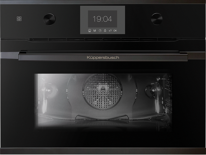 Компактный духовой шкаф Kuppersbusch CB 6350.0 S2 Black Chrome preview 1