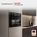 Купить Компактный духовой шкаф с микроволнами Kuppersbusch CBM 6550.0 S2 Black Chrome preview 4