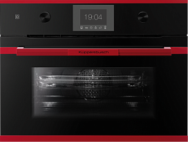 Компактный духовой шкаф с микроволнами Kuppersbusch CBM 6350.0 S8 Hot Chili