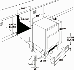Встраиваемый холодильник Kuppersbusch FKU 1500.1i