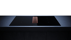 Индукционная варочная панель с вытяжкой Kuppersbusch KMI 8350.0 SR Copper