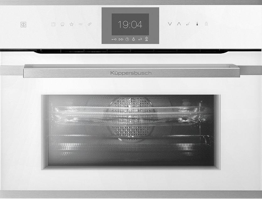 Компактный духовой шкаф с микроволнами Kuppersbusch CBM 6550.0 W1 Stainless Steel preview 1