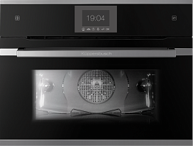 Компактный духовой шкаф с паром Kuppersbusch CBD 6550.0 S3 Silver Chrome