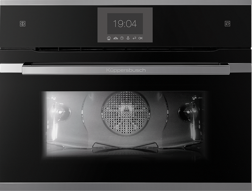 Компактный духовой шкаф с паром Kuppersbusch CBD 6550.0 S3 Silver Chrome preview 1