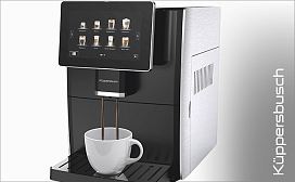 Как приготовить раф в кофемашине Kuppersbusch?