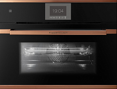 Компактный духовой шкаф с микроволнами Kuppersbusch CBM 6550.0 S7 Copper