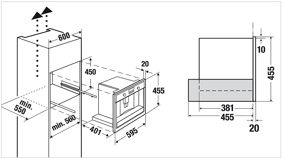 Встраиваемая кофемашина Kuppersbusch CKV 6550.0 S preview 2