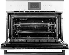 Компактный духовой шкаф с микроволнами Kuppersbusch CBM 6550.0 W1 Stainless Steel