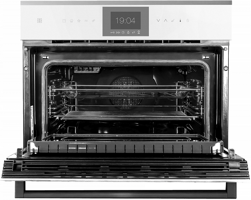 Компактный духовой шкаф с микроволнами Kuppersbusch CBM 6550.0 W1 Stainless Steel preview 2