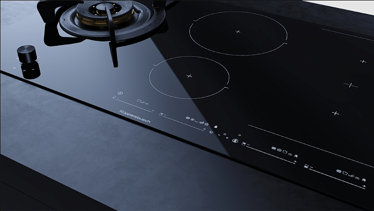 Газовая варочная панель с индукцией Kuppersbusch KIG 9850.0 SR-E5 preview 4