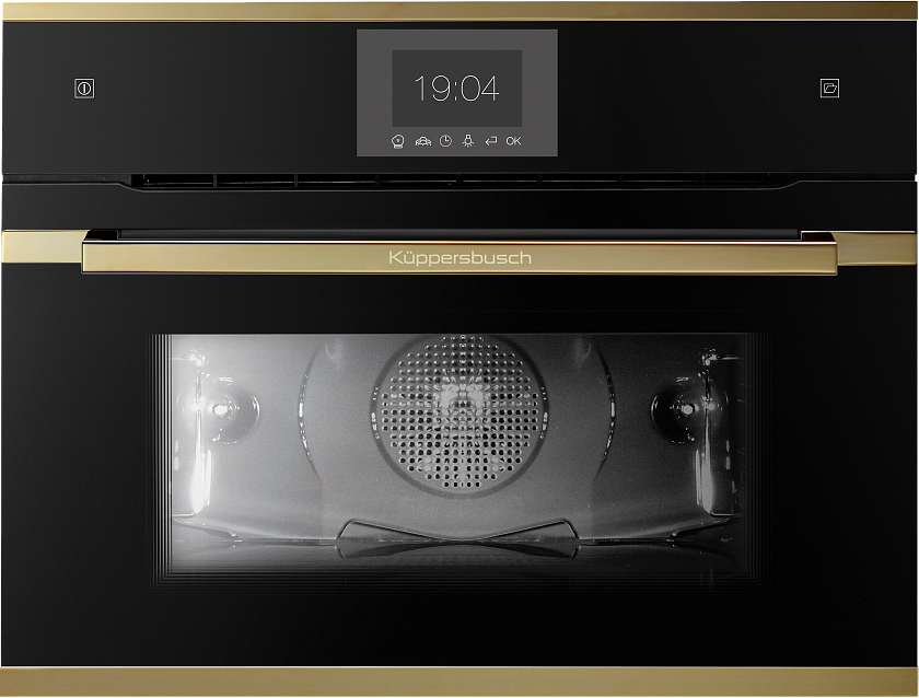 Компактный духовой шкаф с паром Kuppersbusch CBD 6550.0 S4 Gold preview 1