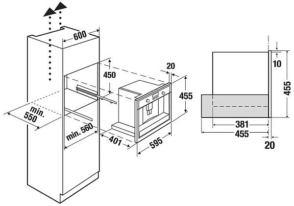 Встраиваемая кофемашина Kuppersbusch CKV 6550.0 G2 Black Chrome preview 2
