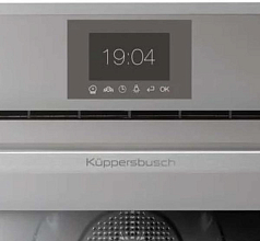 Компактный духовой шкаф с паром Kuppersbusch CBD 6550.0 G1 Stainless Steel