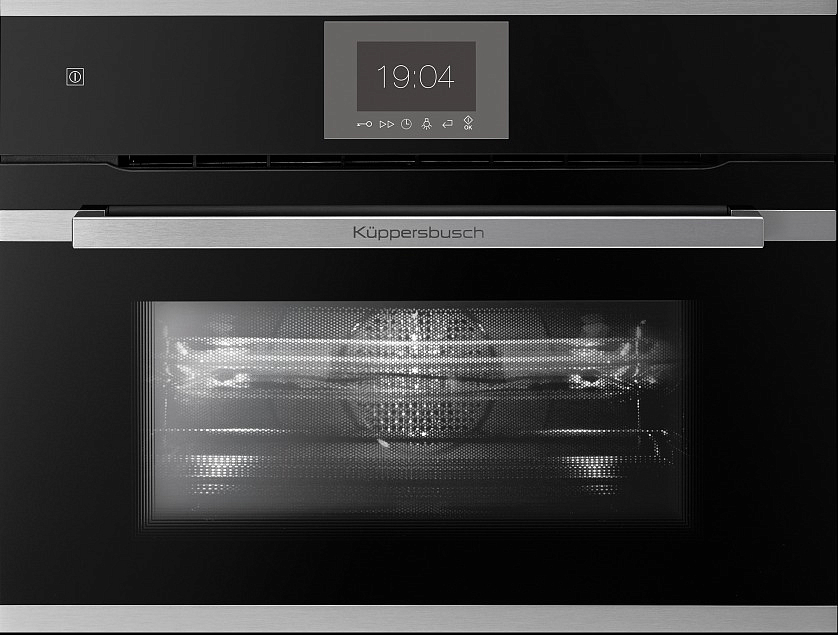 Компактный духовой шкаф с микроволнами Kuppersbusch CBM 6550.0 S1 Stainless Steel preview 6