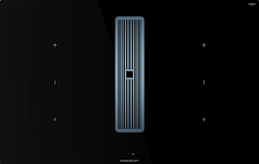 Индукционная варочная панель с вытяжкой Kuppersbusch KMI 8350.0 SR Stainless steel