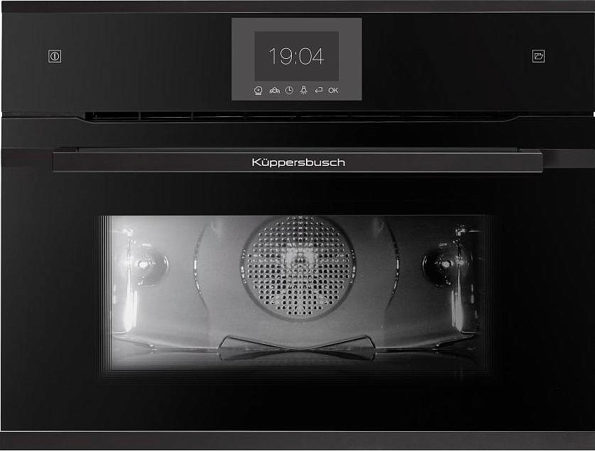 Компактный духовой шкаф с паром Kuppersbusch CBD 6550.0 S5-Airfry Black Velvet preview 1