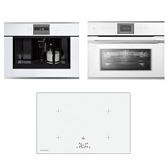 Комплект Kuppersbusch (CBM 6550.0 W1 Stainless Steel, CKV 6550.0 W1 Stainless steel, KI 8520.0 WR)